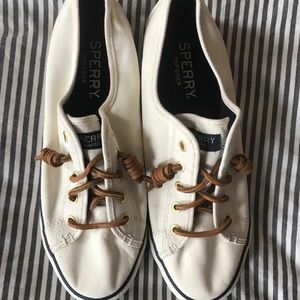 Brand-new White Sperry Topsiders Sneakers Size 7